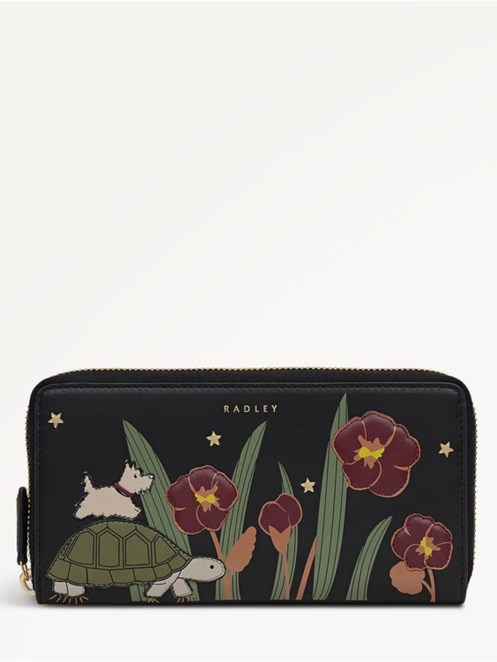 NWT-Radley London-Midnight Wanderer-
Large Zip Around Wallet-Black-$148 - Picture 9 of 11
